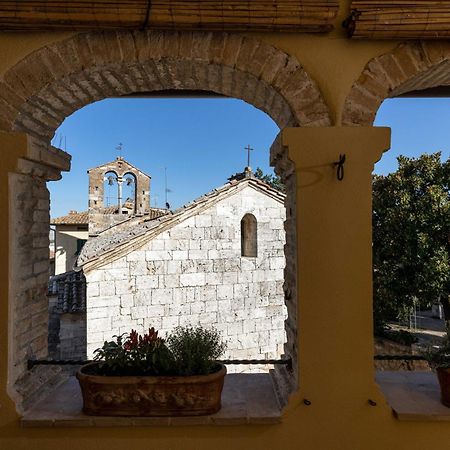 Ferienwohnung Antica Loggia San Quirico dʼOrcia Exterior foto