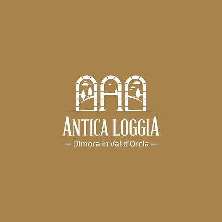 Ferienwohnung Antica Loggia San Quirico dʼOrcia Exterior foto