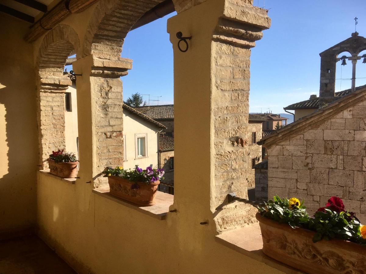 Ferienwohnung Antica Loggia San Quirico dʼOrcia Exterior foto