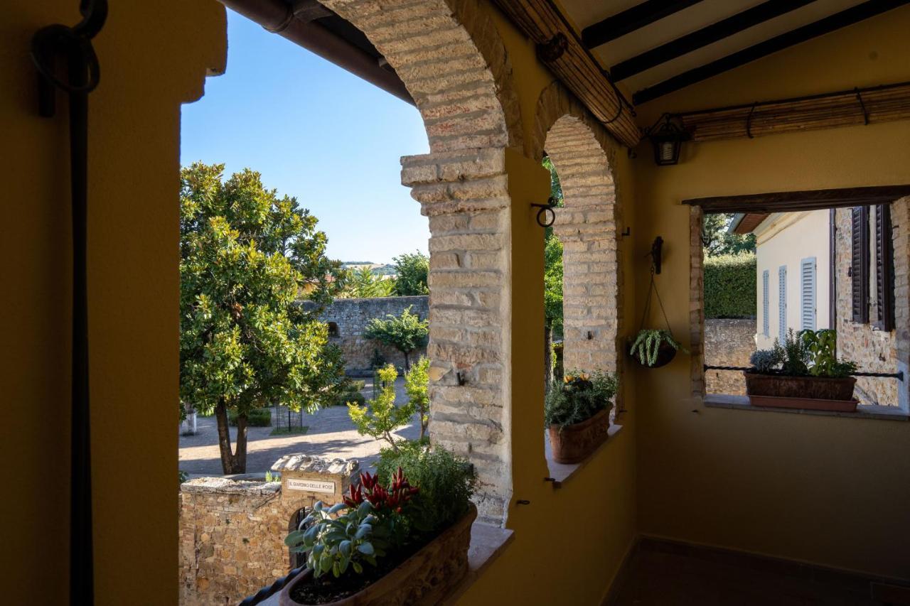 Ferienwohnung Antica Loggia San Quirico dʼOrcia Exterior foto