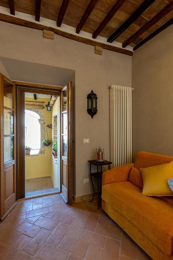 Ferienwohnung Antica Loggia San Quirico dʼOrcia Exterior foto