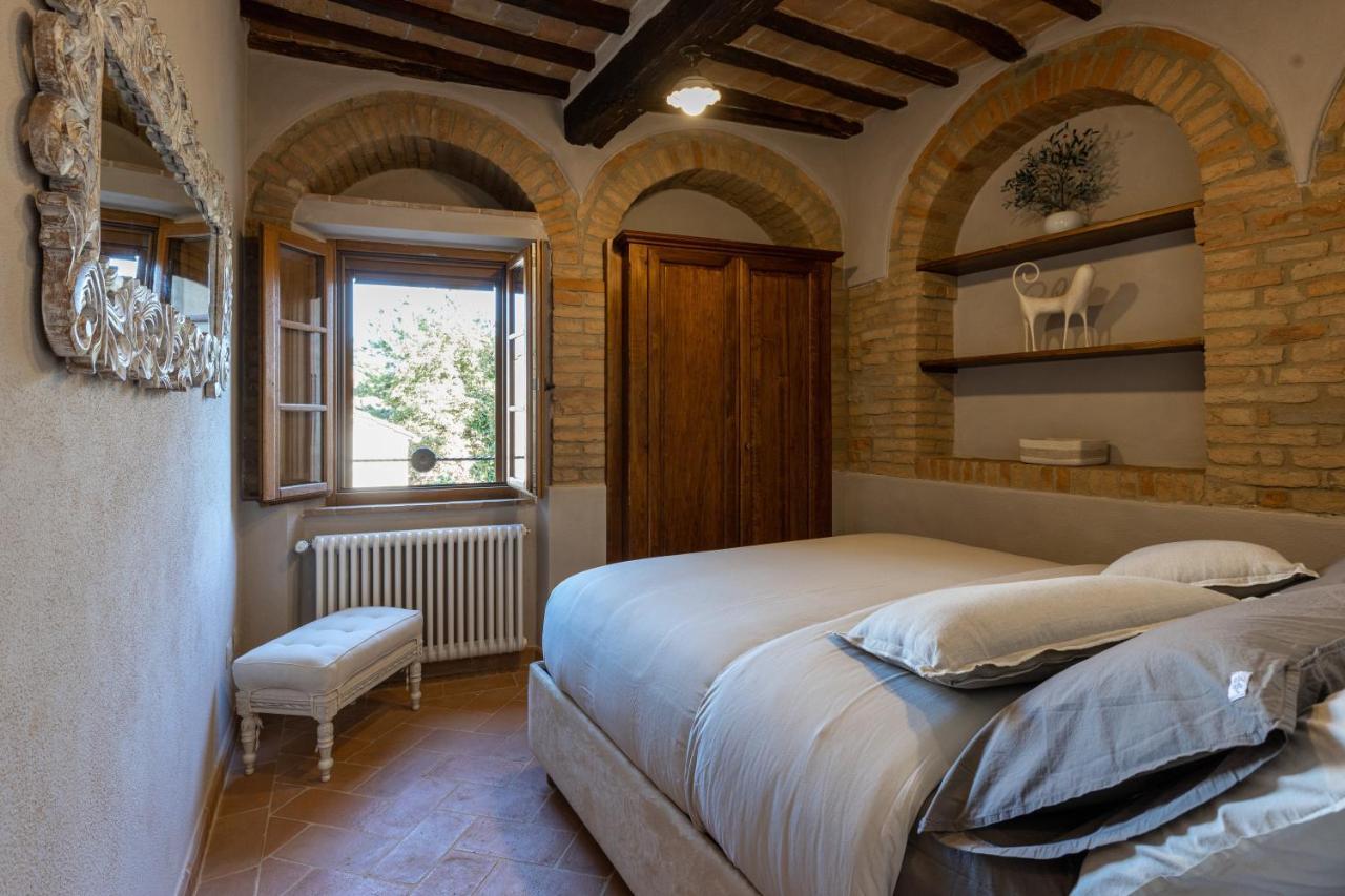 Ferienwohnung Antica Loggia San Quirico dʼOrcia Exterior foto