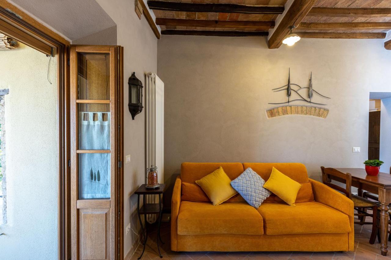 Ferienwohnung Antica Loggia San Quirico dʼOrcia Exterior foto