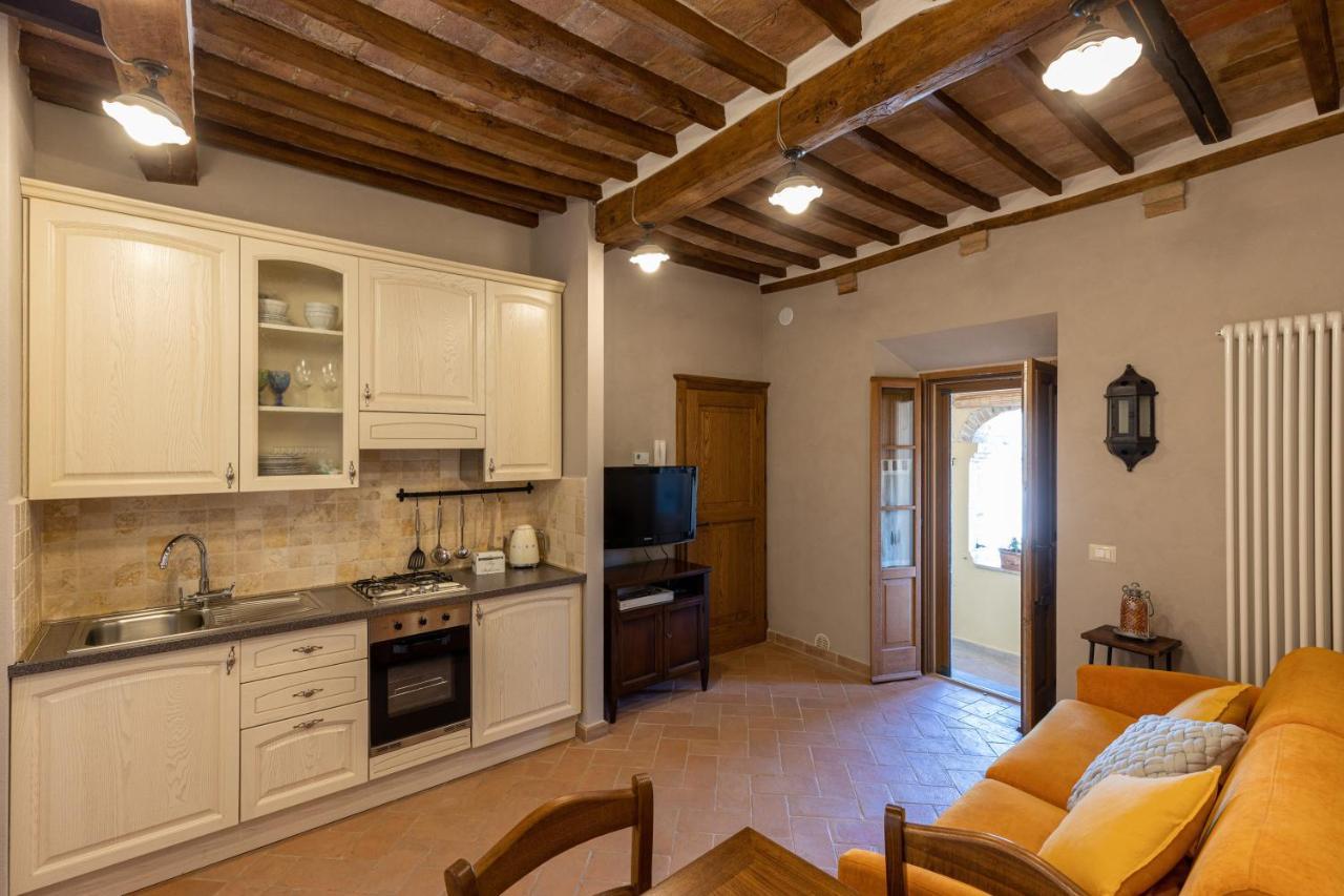 Ferienwohnung Antica Loggia San Quirico dʼOrcia Exterior foto