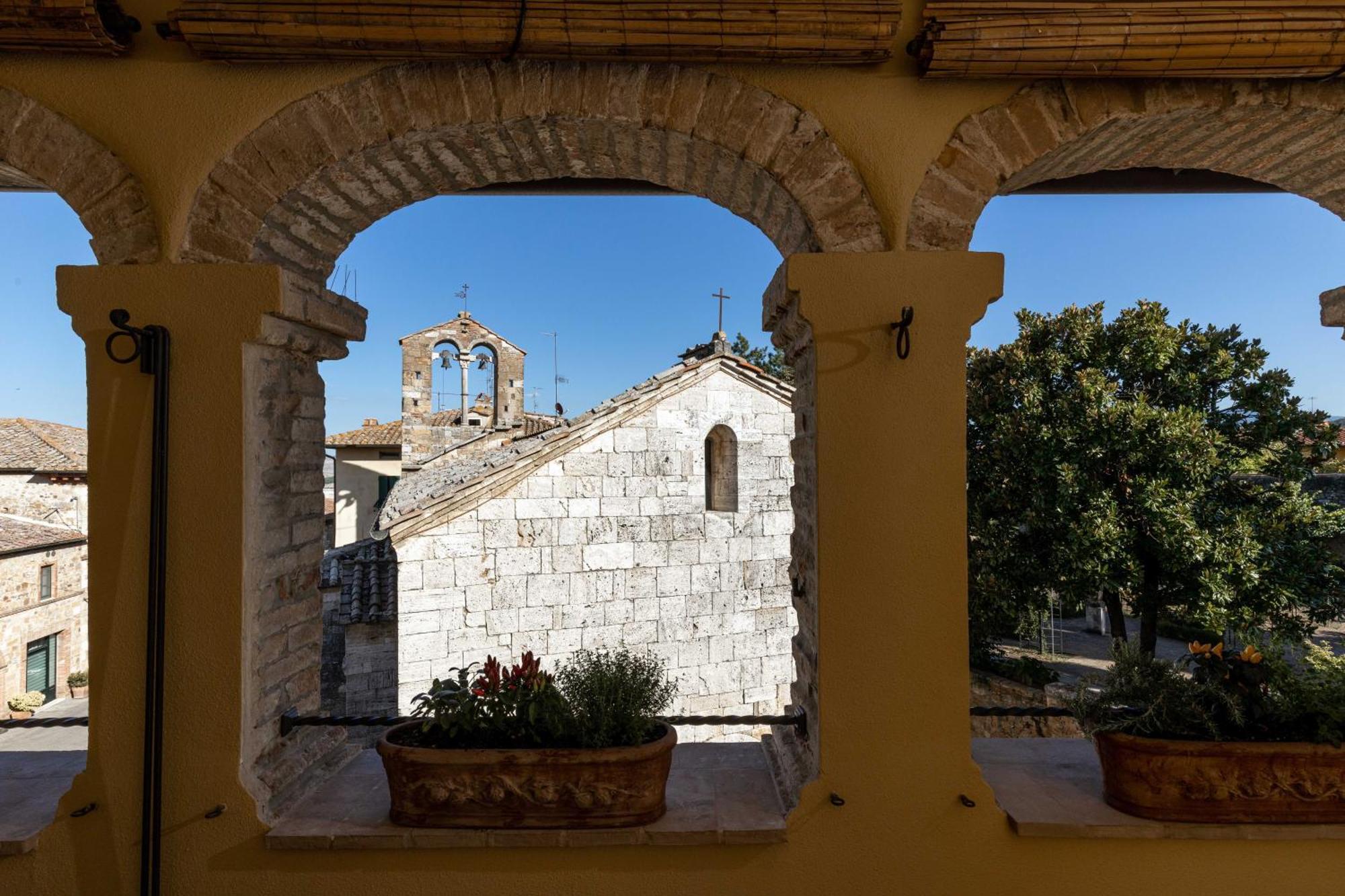 Ferienwohnung Antica Loggia San Quirico dʼOrcia Exterior foto